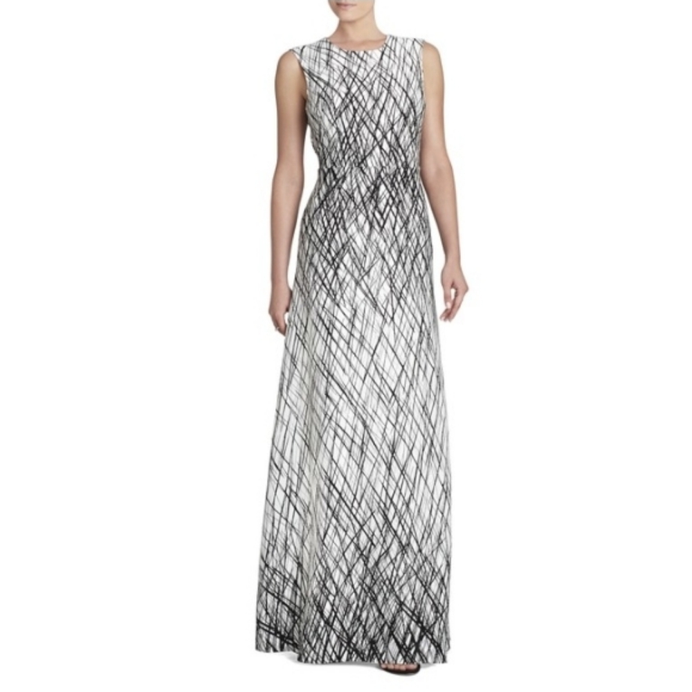Black and White BCBG MaxAzria Gown
